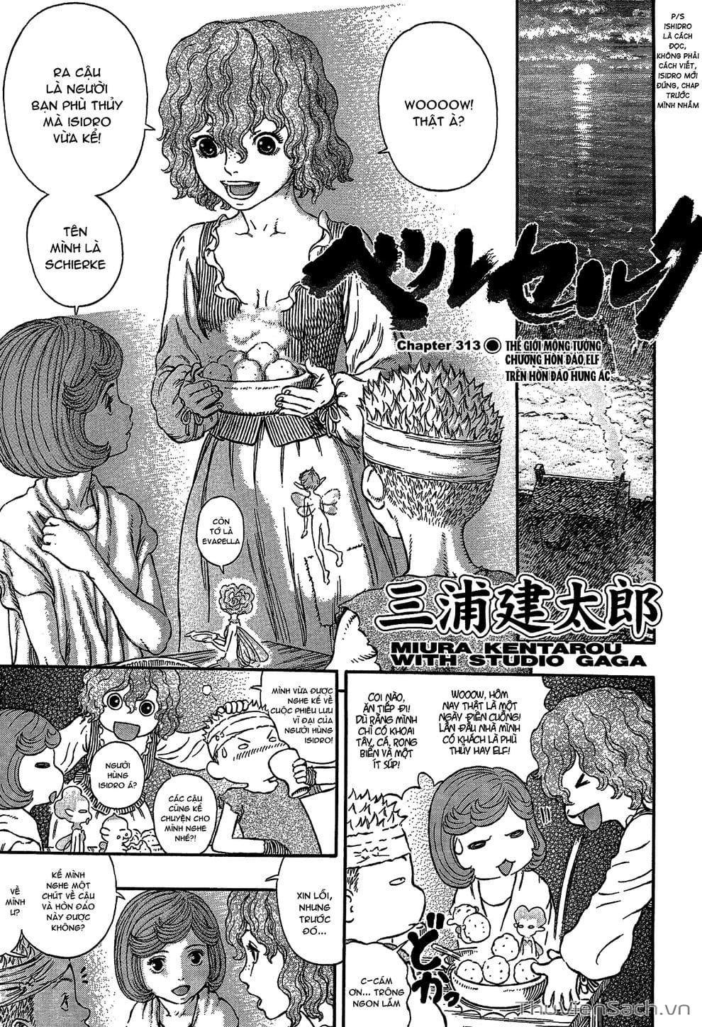 Truyện Tranh Kiếm Sĩ Đen - Berserk trang 9