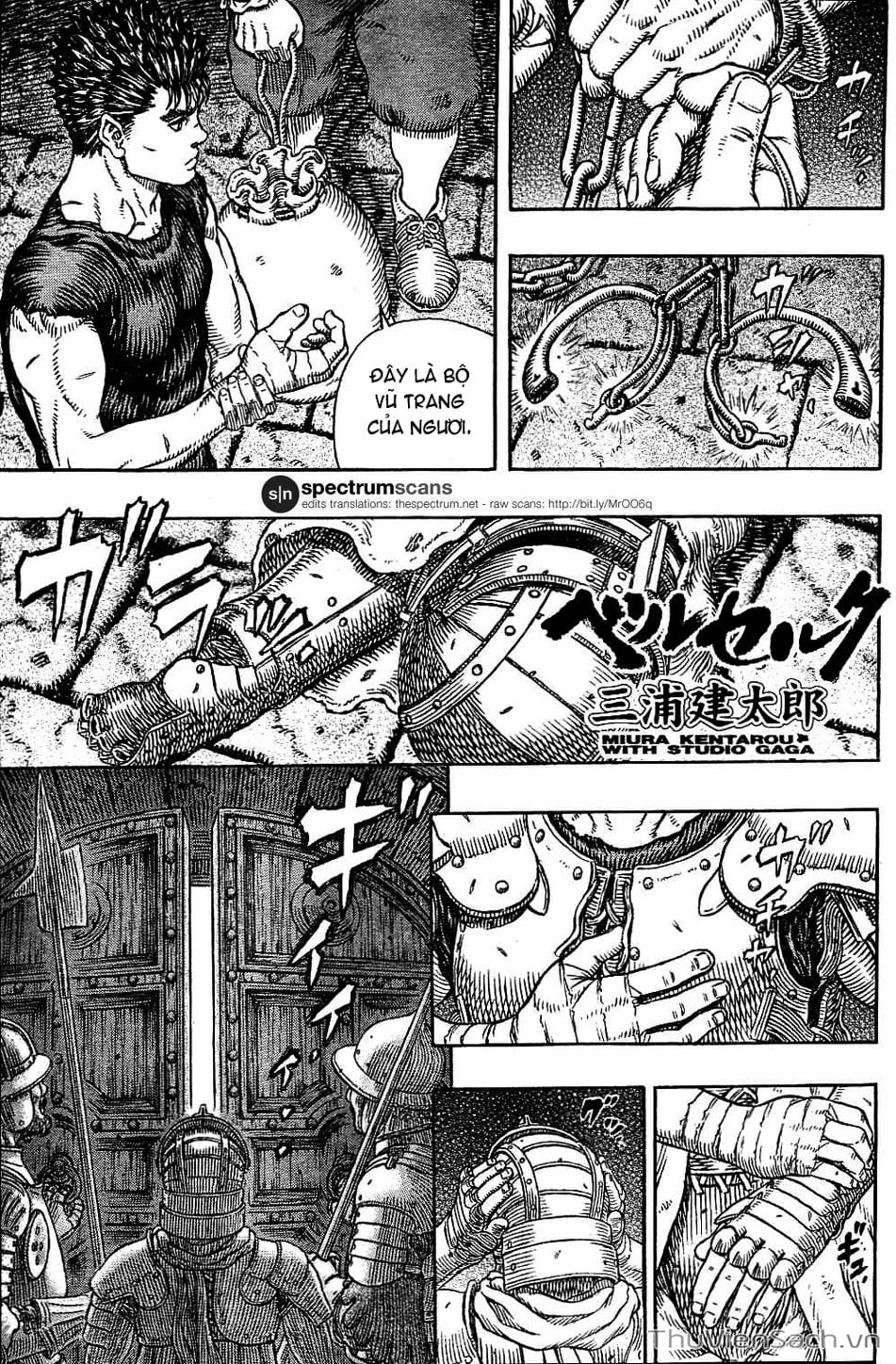 Truyện Tranh Kiếm Sĩ Đen - Berserk trang 9