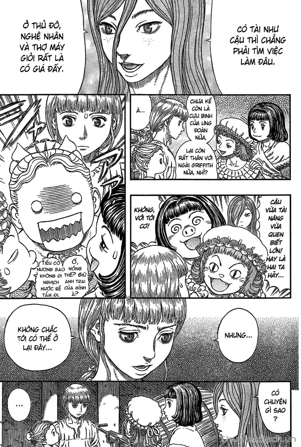 Truyện Tranh Kiếm Sĩ Đen - Berserk trang 9