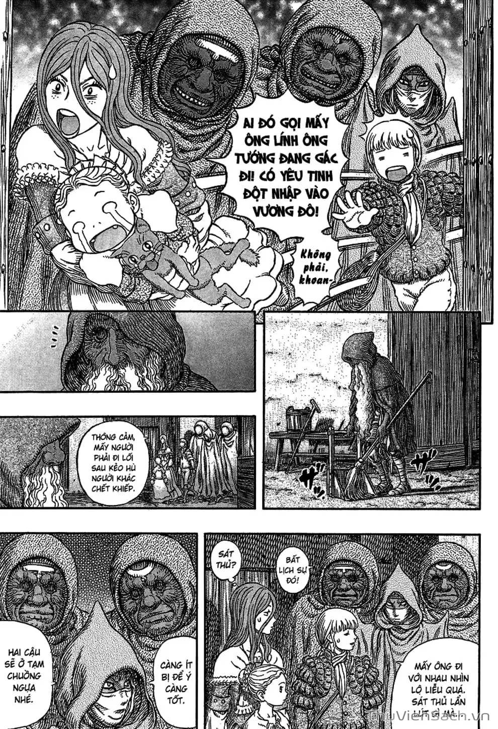 Truyện Tranh Kiếm Sĩ Đen - Berserk trang 9