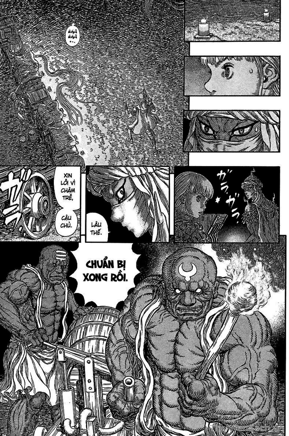 Truyện Tranh Kiếm Sĩ Đen - Berserk trang 9