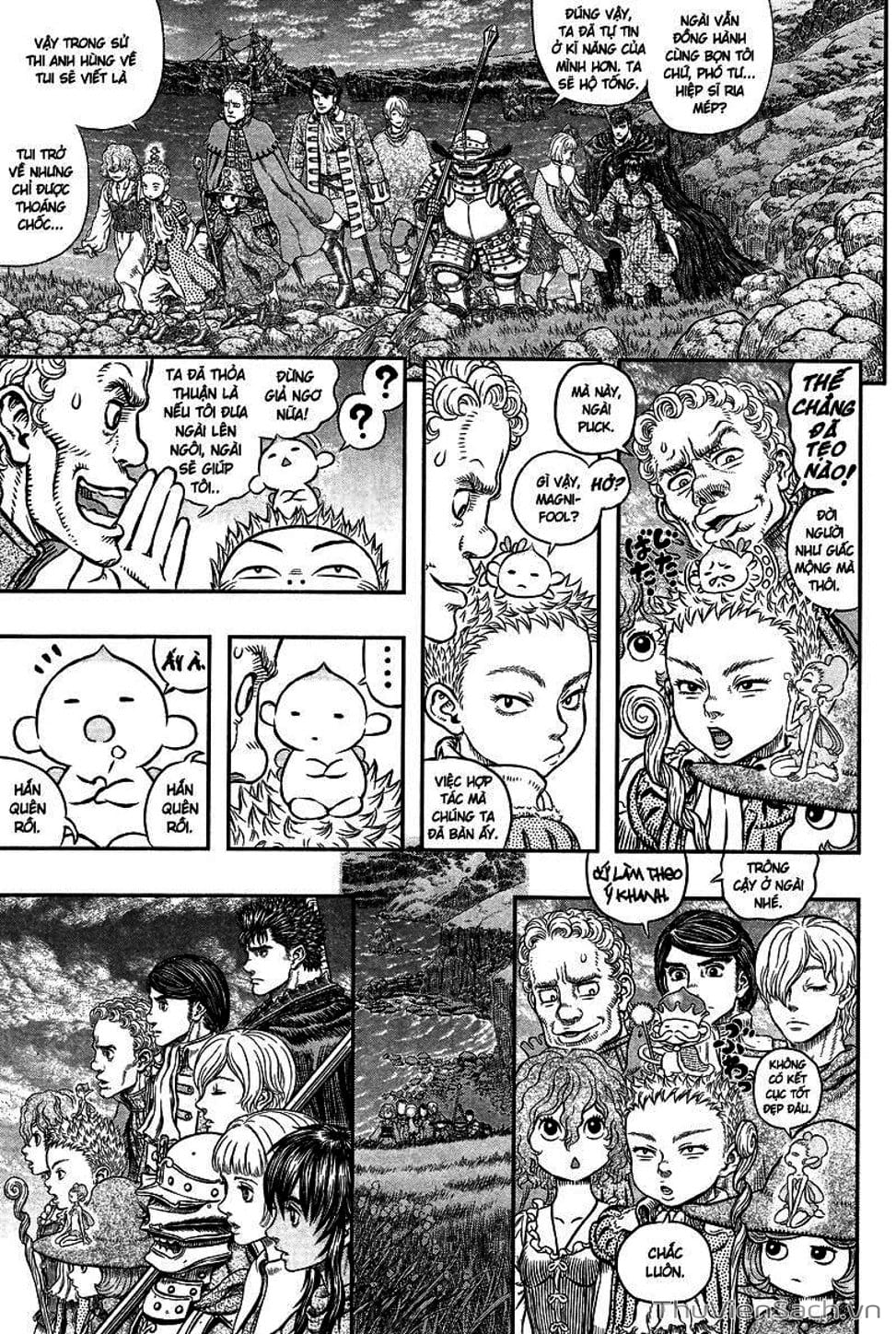 Truyện Tranh Kiếm Sĩ Đen - Berserk trang 9