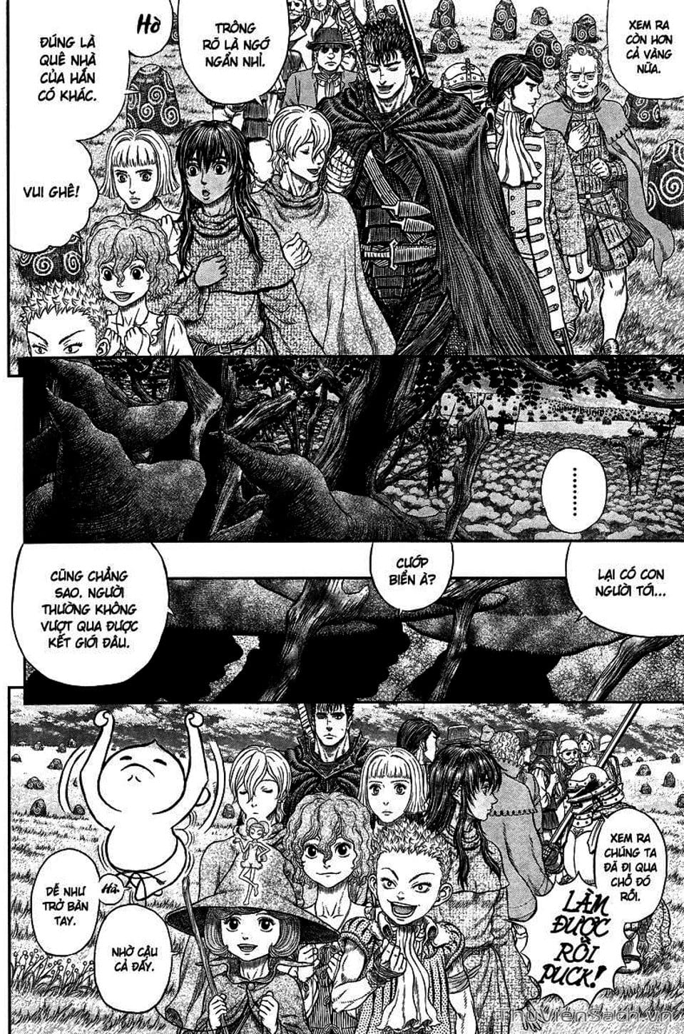 Truyện Tranh Kiếm Sĩ Đen - Berserk trang 9