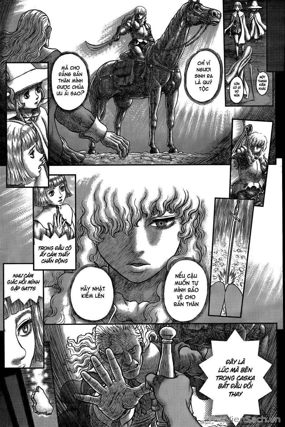 Truyện Tranh Kiếm Sĩ Đen - Berserk trang 9