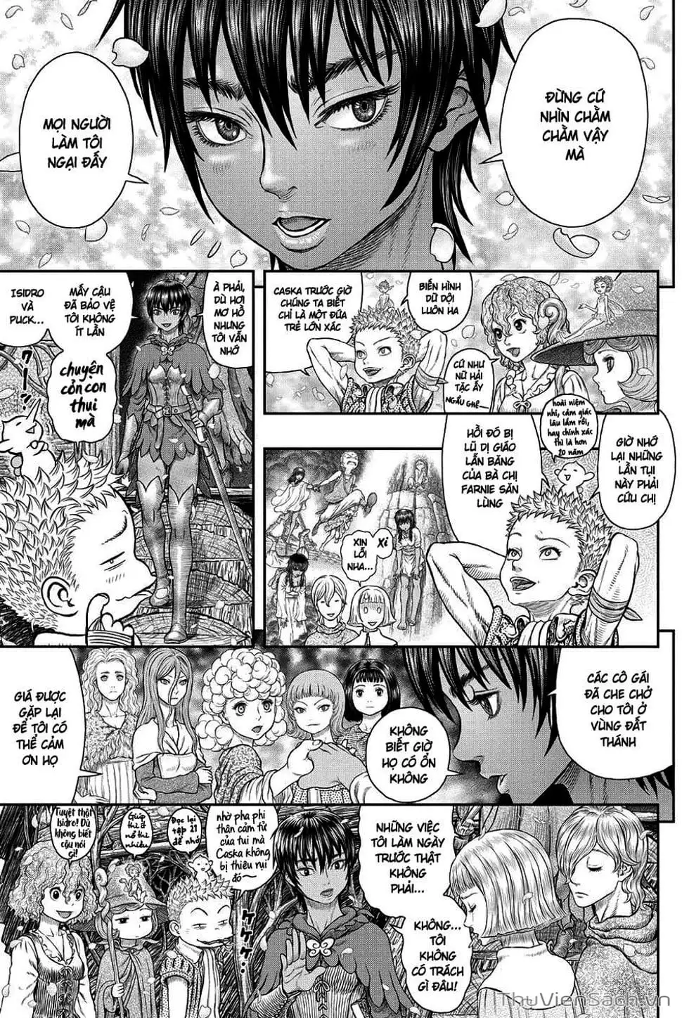 Truyện Tranh Kiếm Sĩ Đen - Berserk trang 9