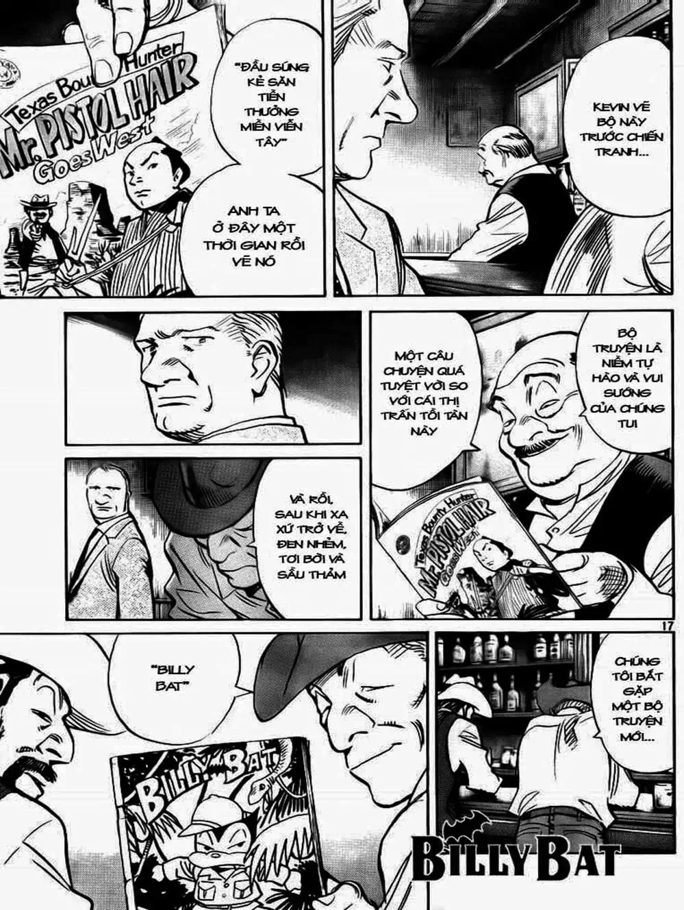 Truyện Tranh Billy Bat trang 7