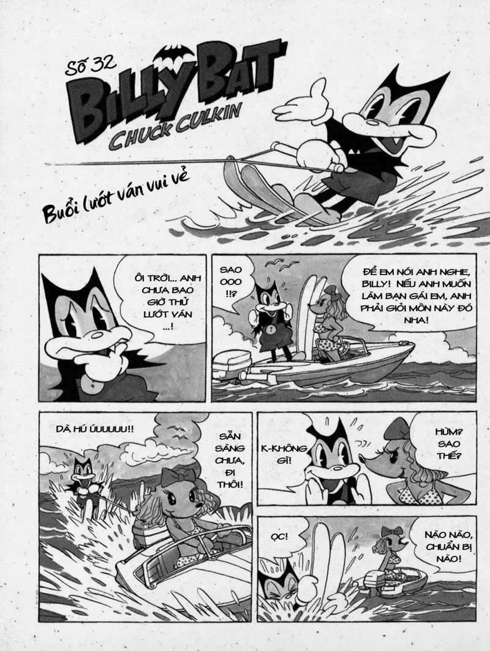 Truyện Tranh Billy Bat trang 7