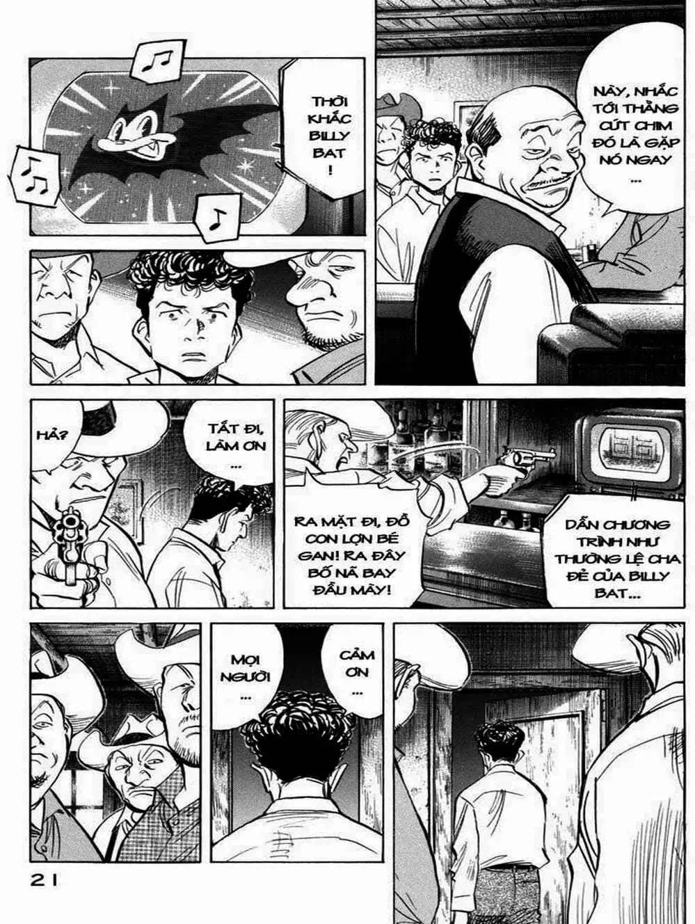 Truyện Tranh Billy Bat trang 7