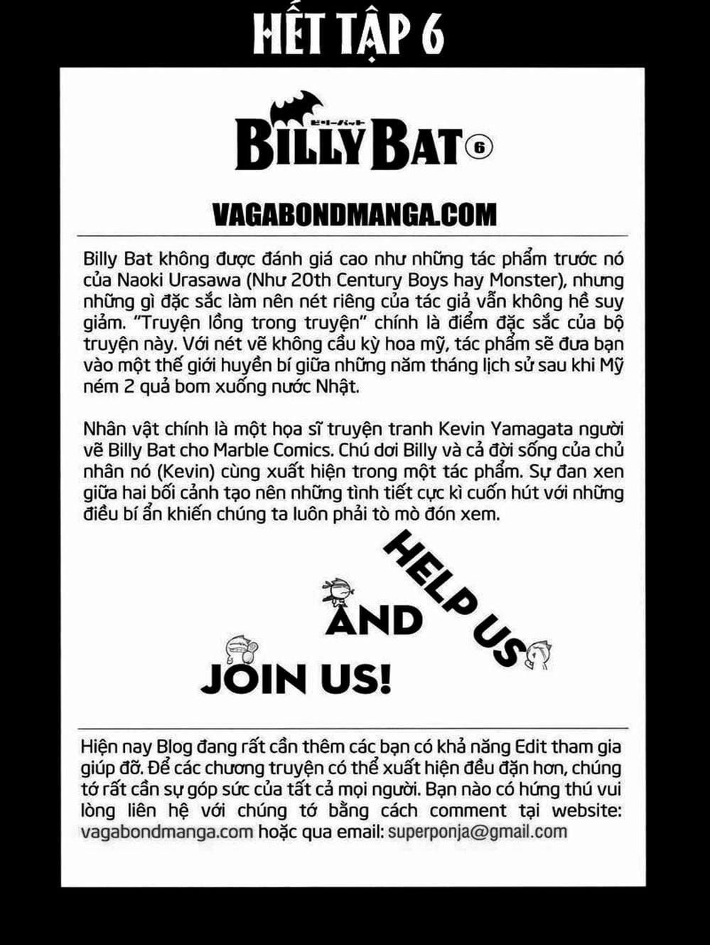 Truyện Tranh Billy Bat trang 7
