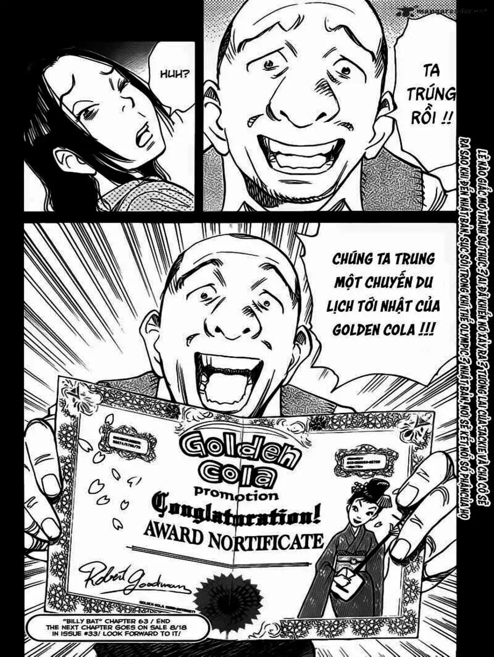 Truyện Tranh Billy Bat trang 7