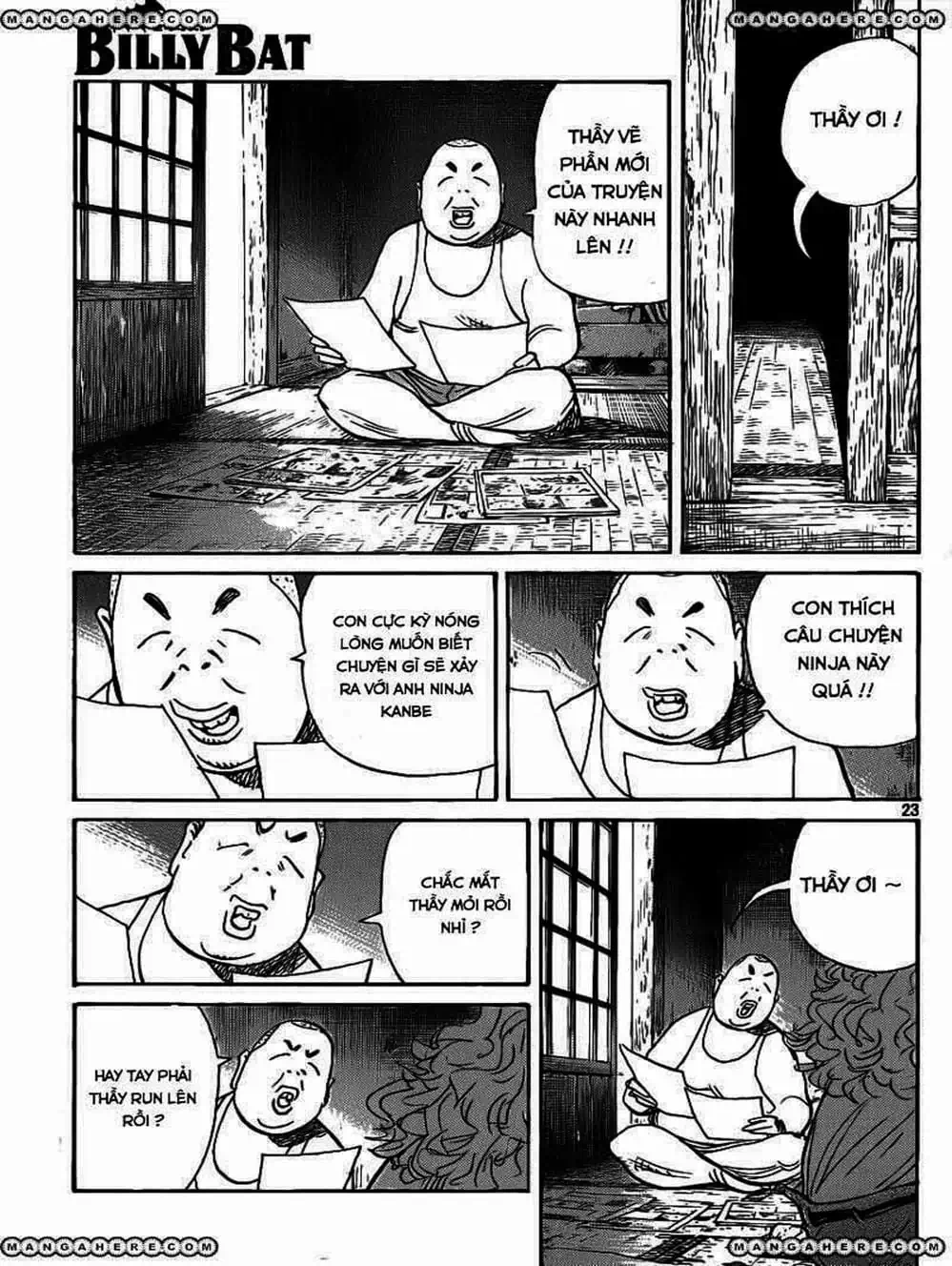 Truyện Tranh Billy Bat trang 7