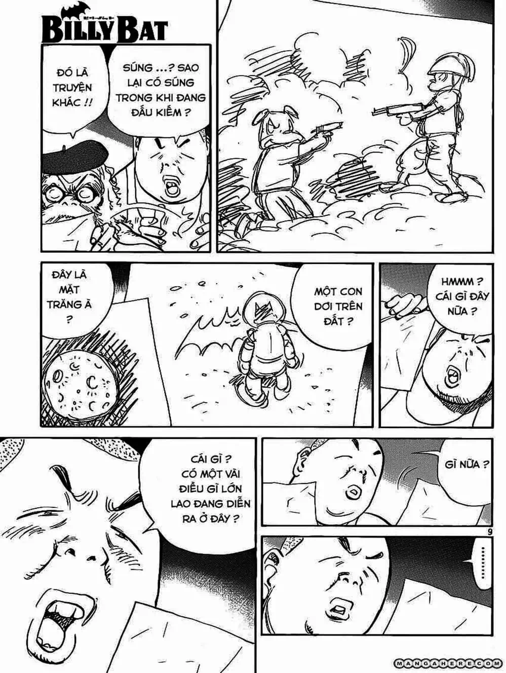 Truyện Tranh Billy Bat trang 7