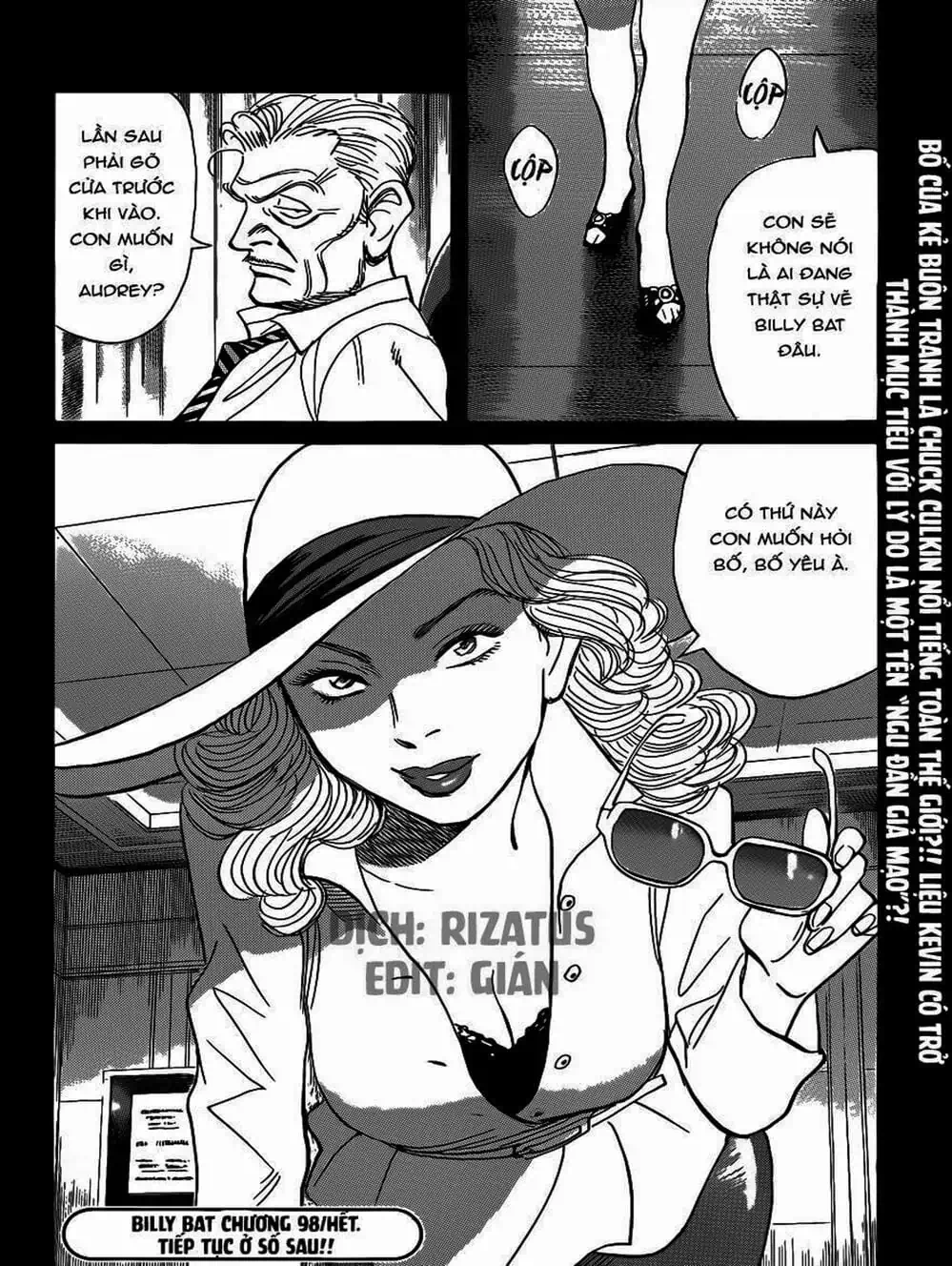 Truyện Tranh Billy Bat trang 7