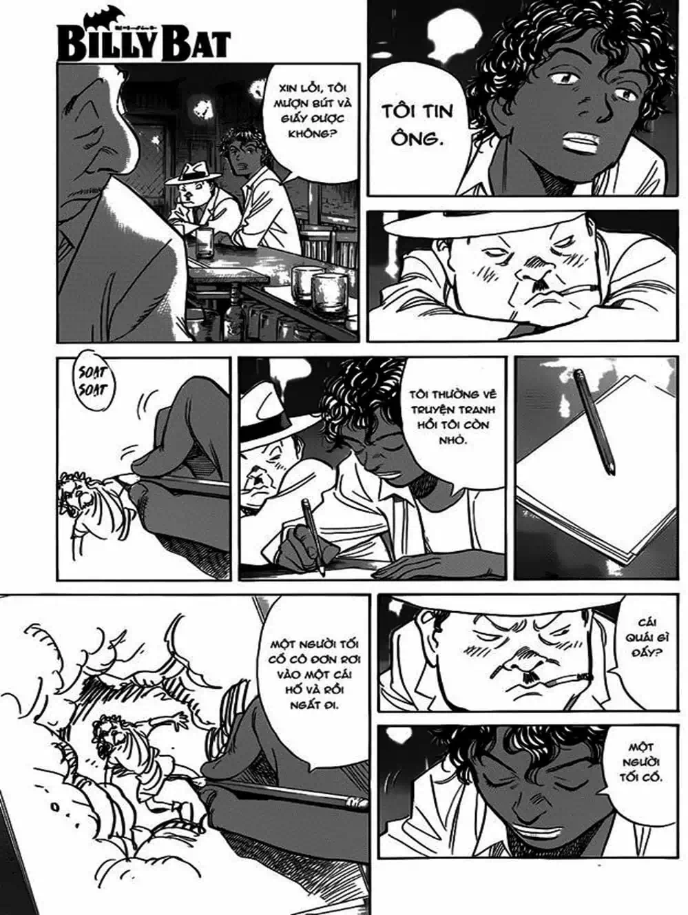 Truyện Tranh Billy Bat trang 7