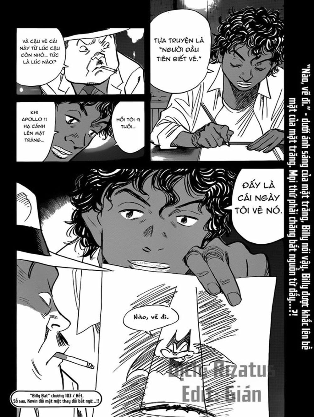 Truyện Tranh Billy Bat trang 7