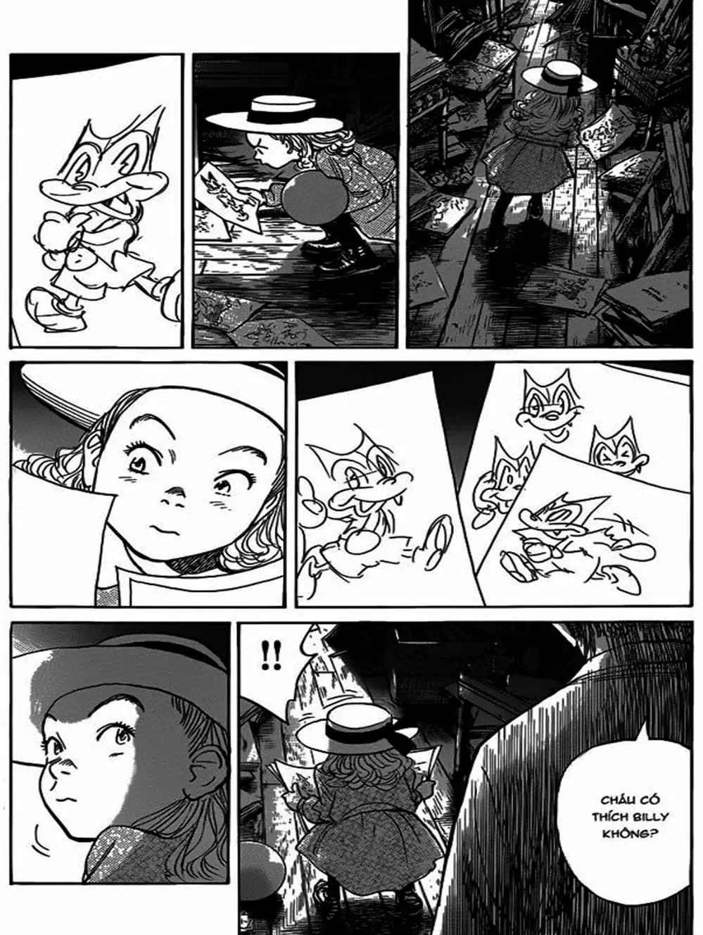 Truyện Tranh Billy Bat trang 7