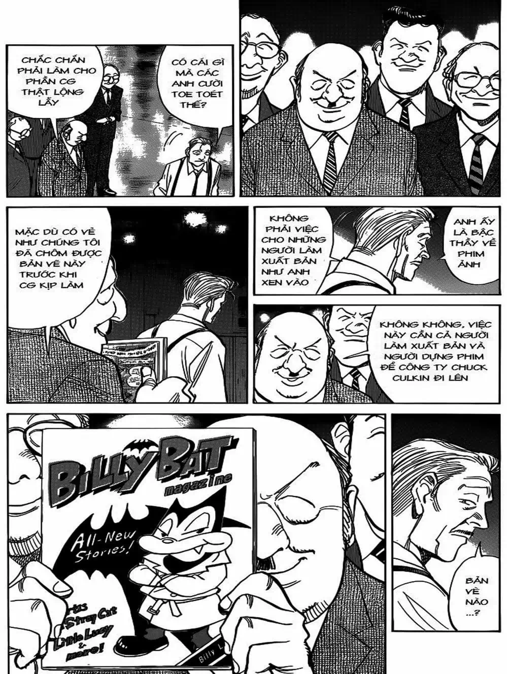 Truyện Tranh Billy Bat trang 7