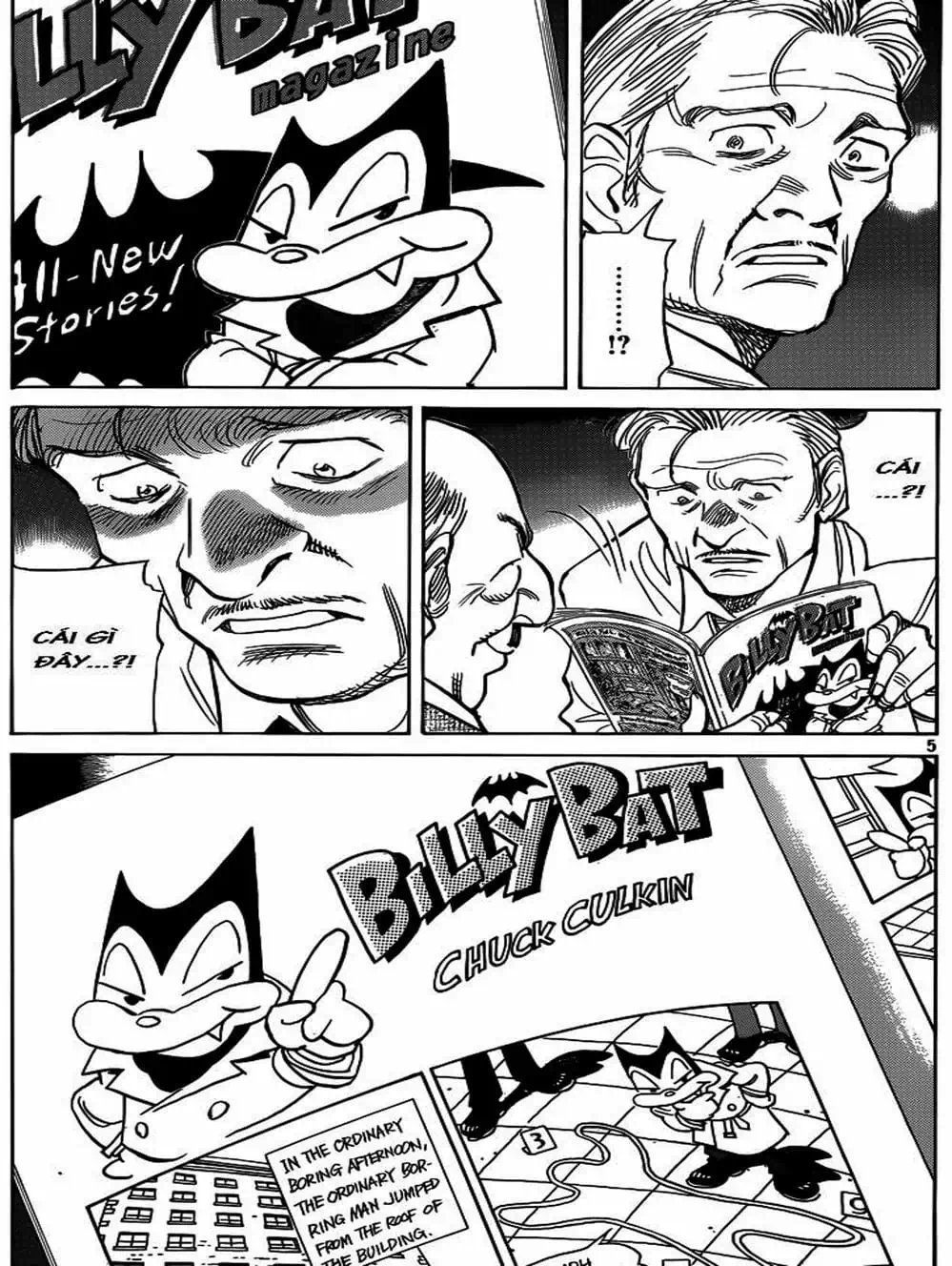 Truyện Tranh Billy Bat trang 7