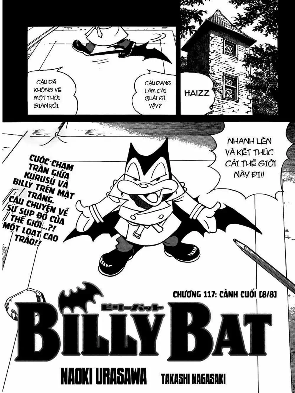 Truyện Tranh Billy Bat trang 7