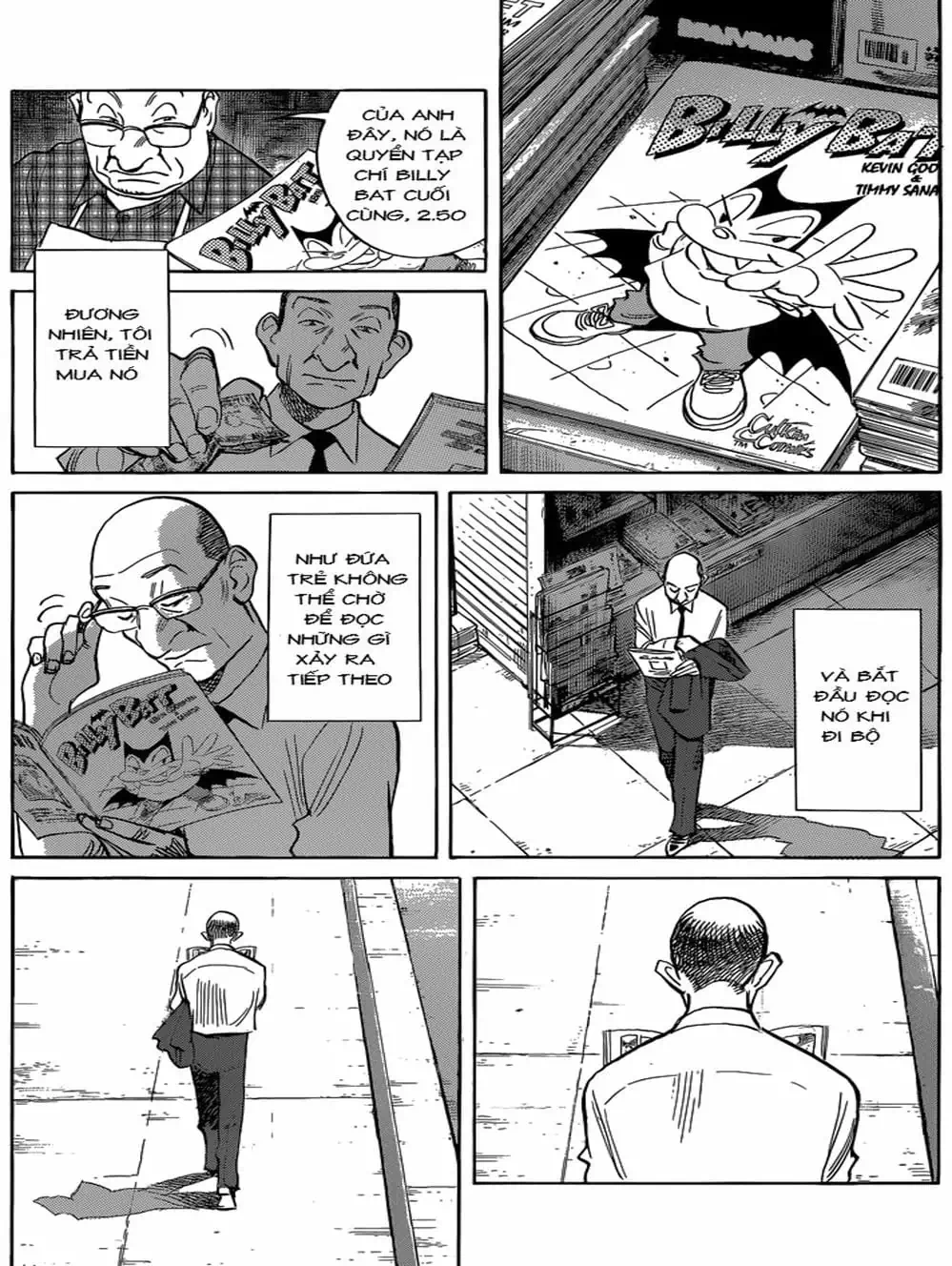 Truyện Tranh Billy Bat trang 7