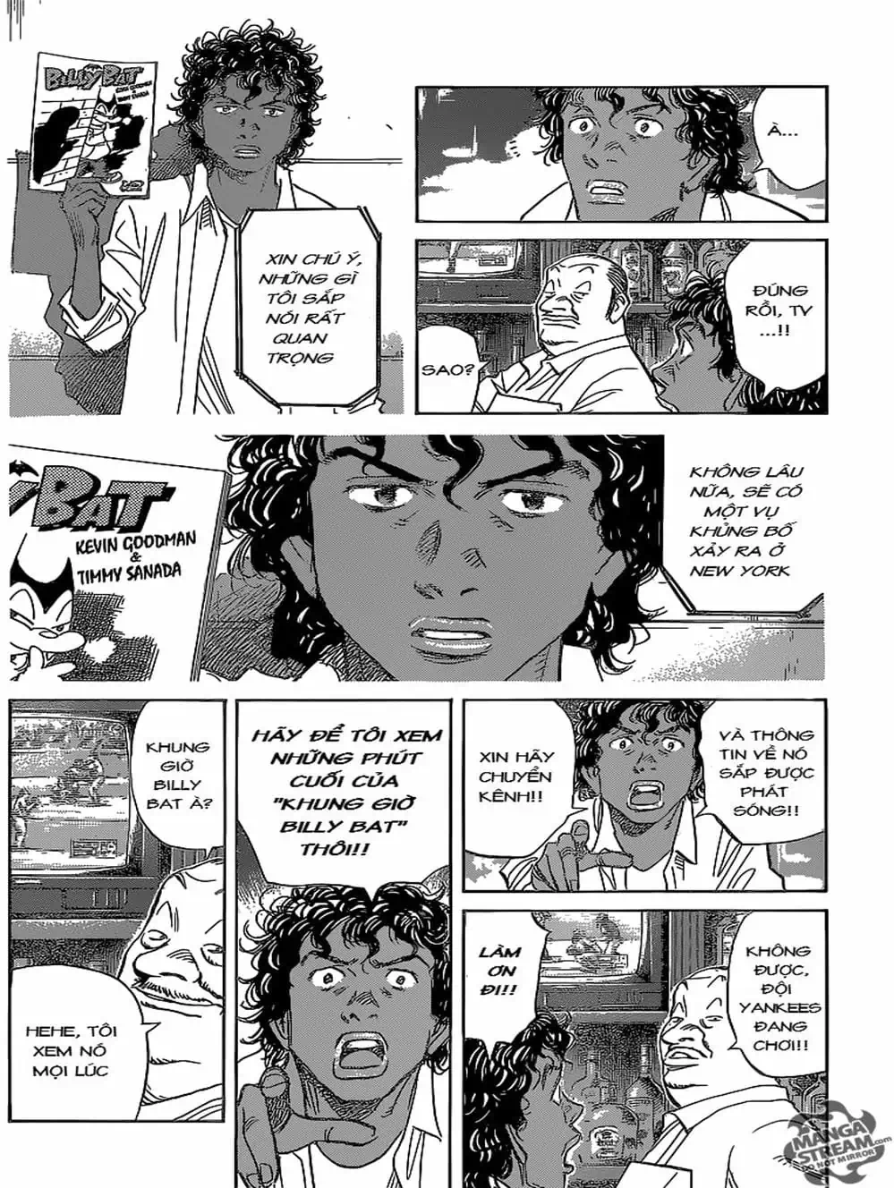 Truyện Tranh Billy Bat trang 7