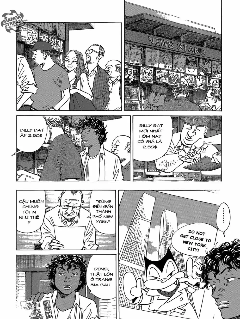 Truyện Tranh Billy Bat trang 7