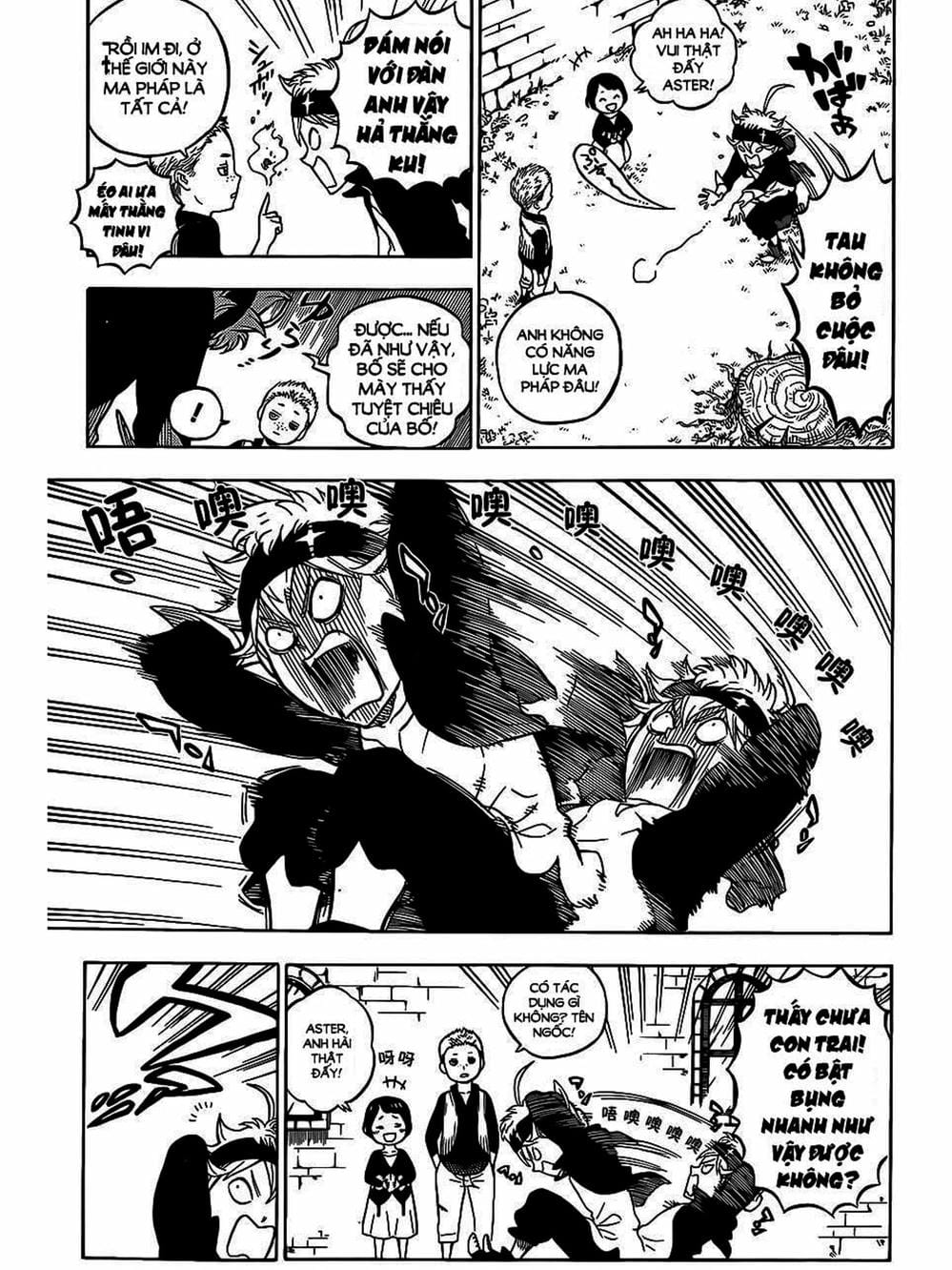 Truyện Tranh Pháp Sư Không Phép Thuật - Black Clover trang 5