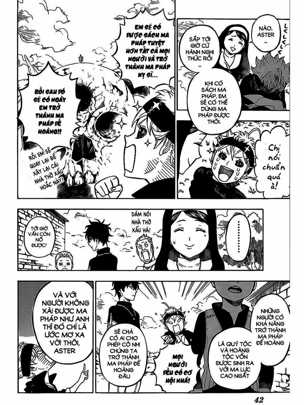 Truyện Tranh Pháp Sư Không Phép Thuật - Black Clover trang 5