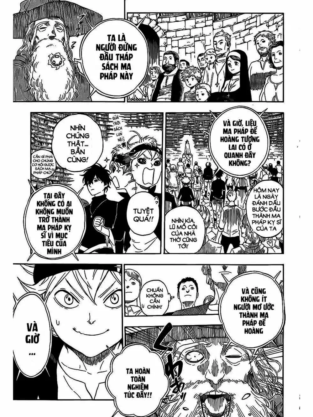 Truyện Tranh Pháp Sư Không Phép Thuật - Black Clover trang 5