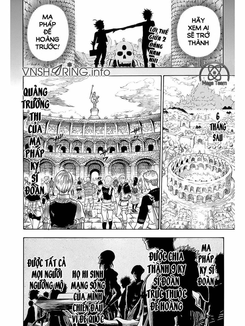 Truyện Tranh Pháp Sư Không Phép Thuật - Black Clover trang 5