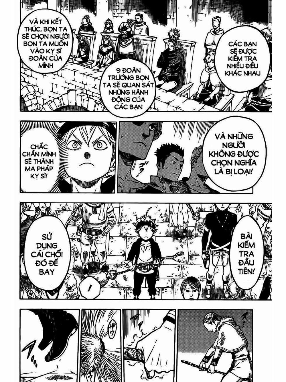 Truyện Tranh Pháp Sư Không Phép Thuật - Black Clover trang 5
