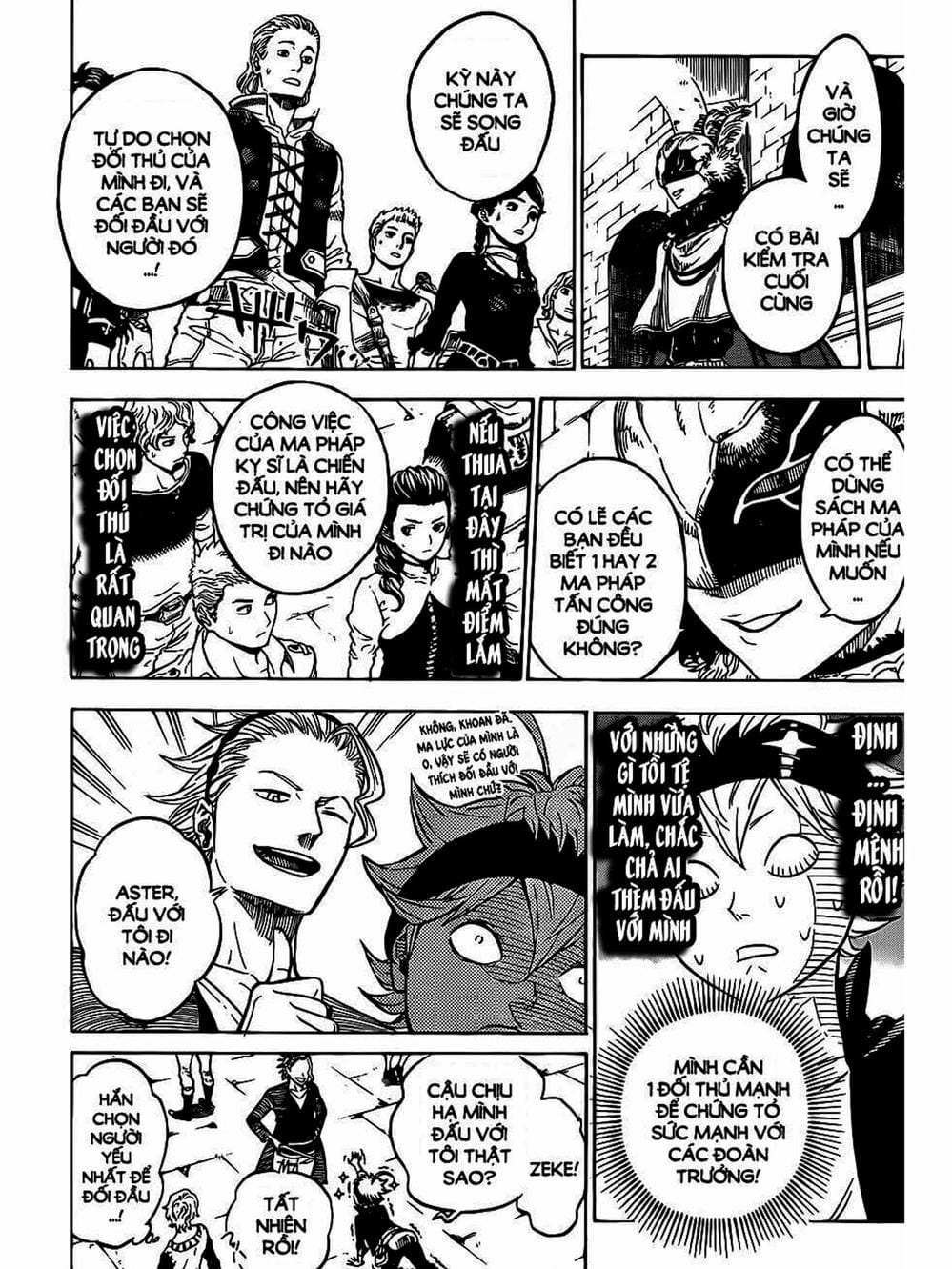 Truyện Tranh Pháp Sư Không Phép Thuật - Black Clover trang 5