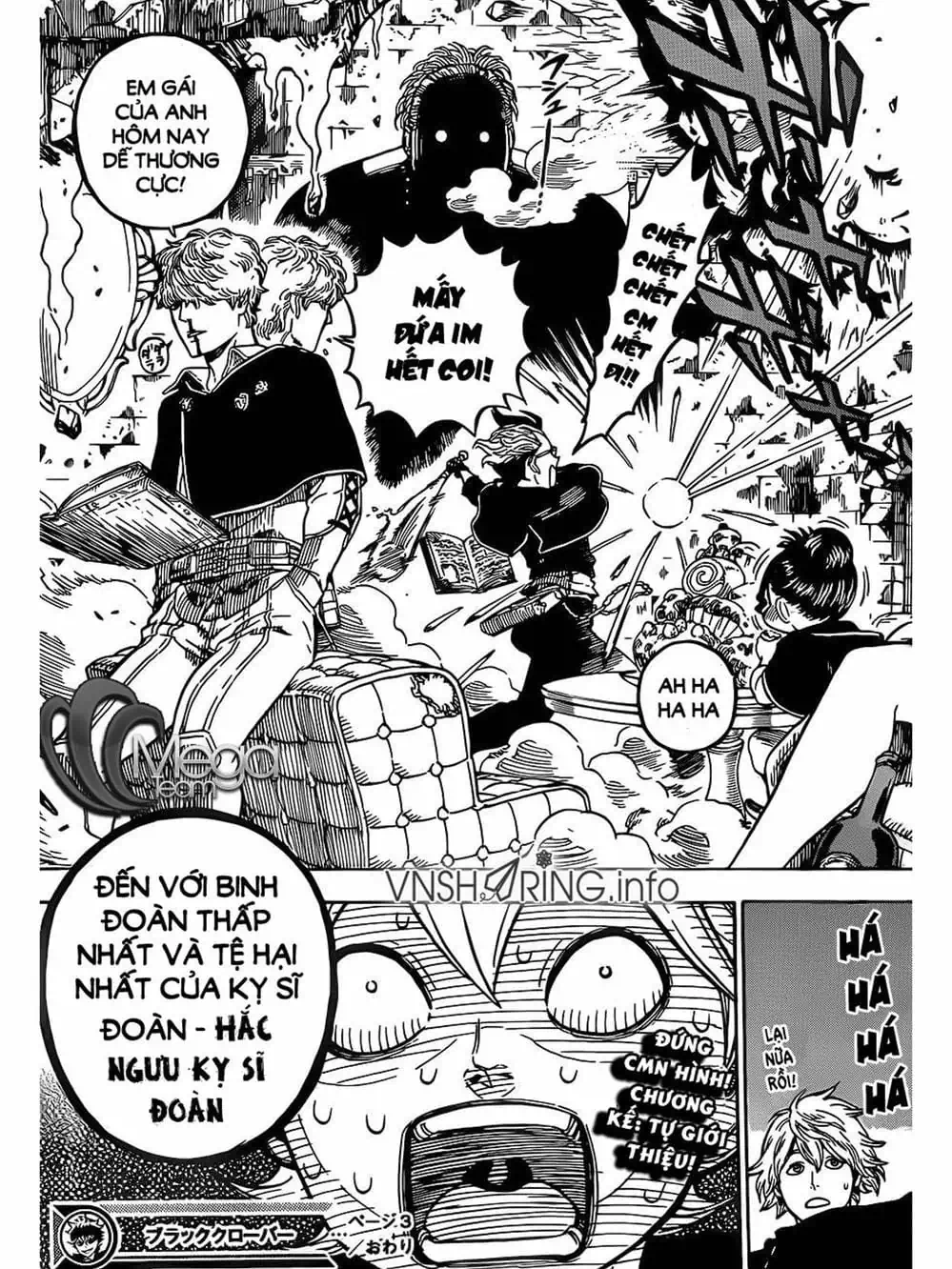 Truyện Tranh Pháp Sư Không Phép Thuật - Black Clover trang 5