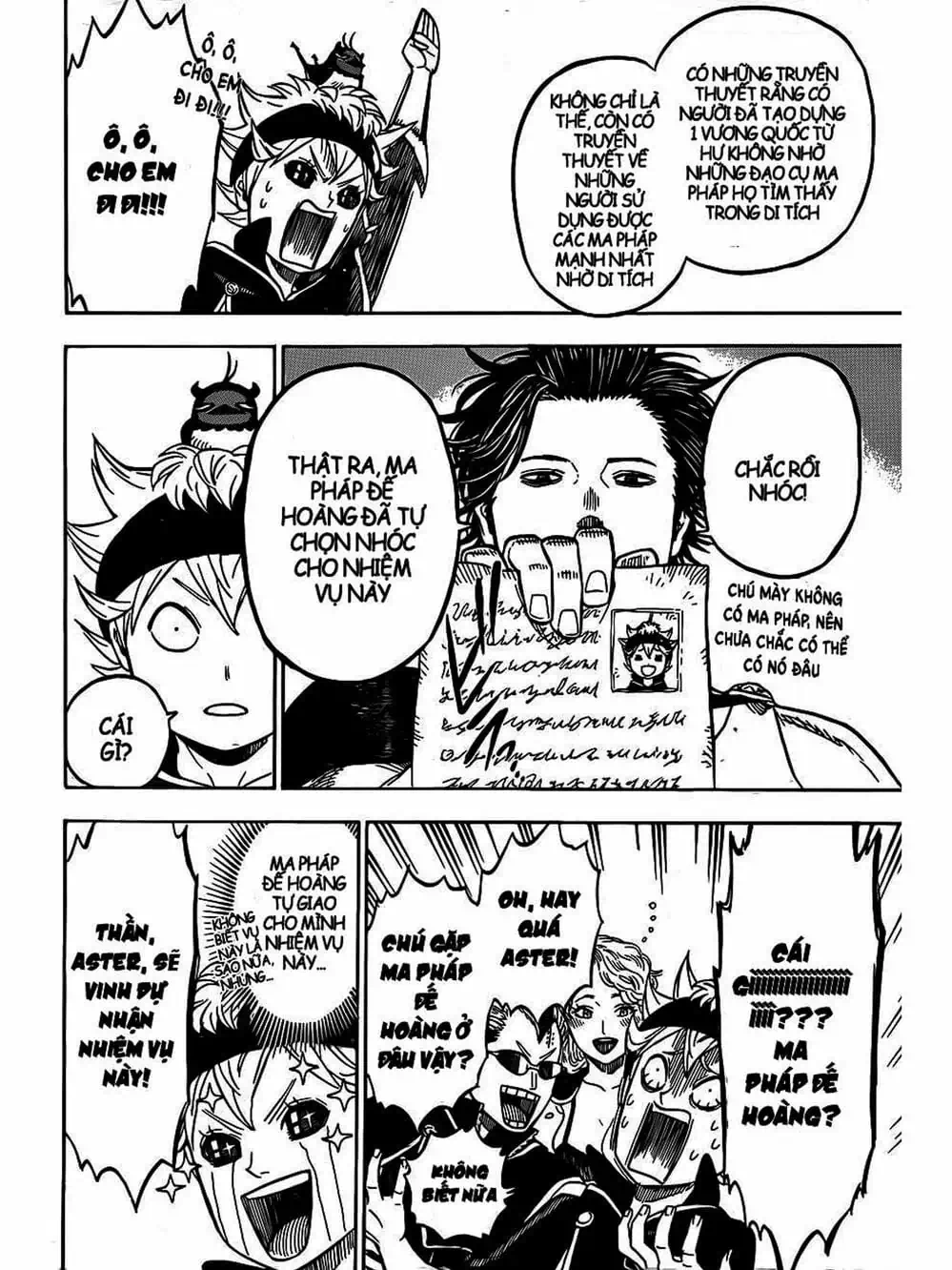 Truyện Tranh Pháp Sư Không Phép Thuật - Black Clover trang 5