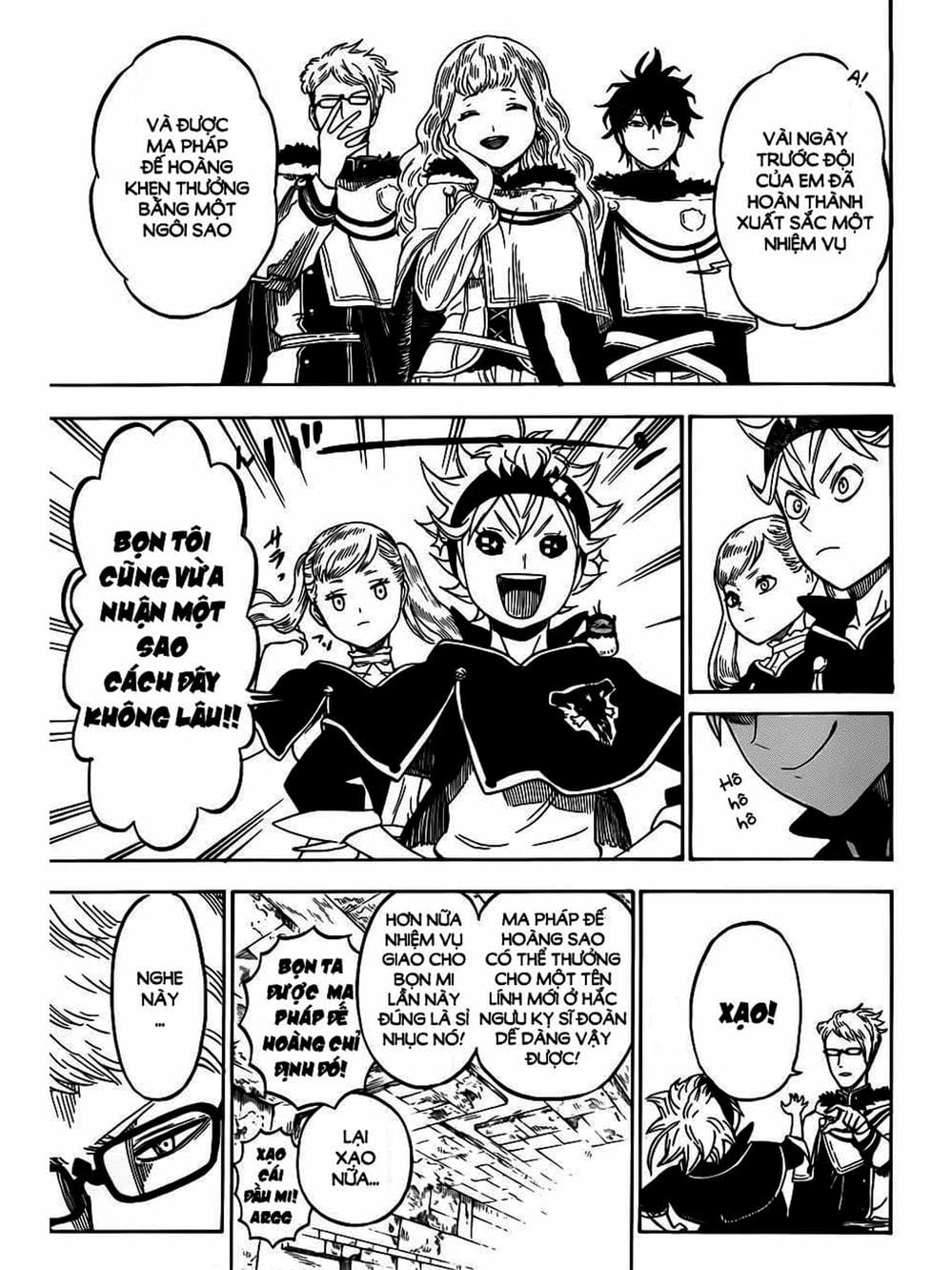 Truyện Tranh Pháp Sư Không Phép Thuật - Black Clover trang 5