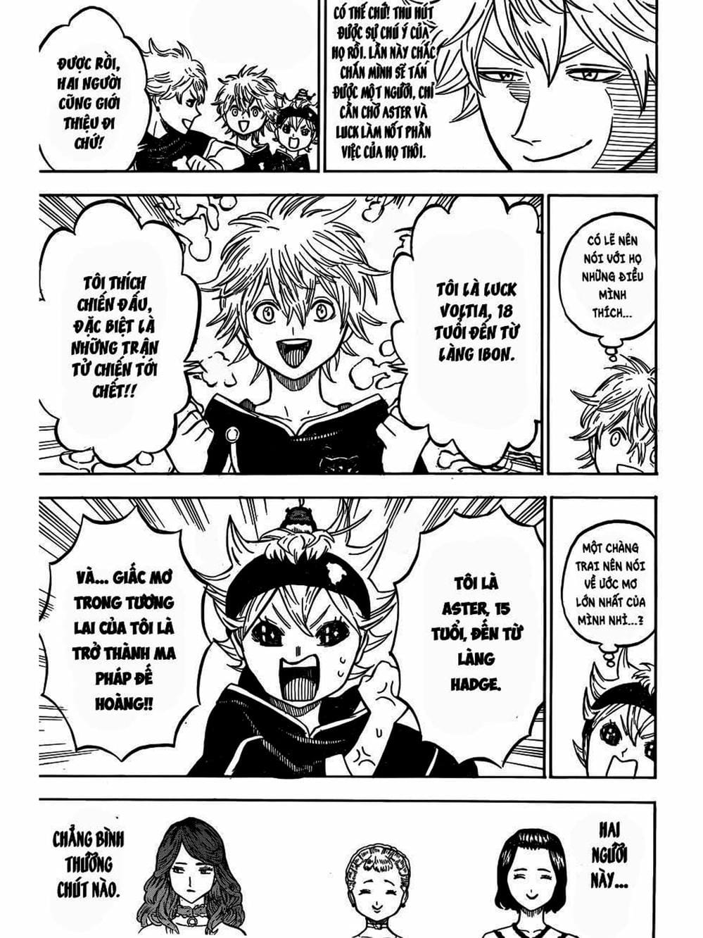 Truyện Tranh Pháp Sư Không Phép Thuật - Black Clover trang 5