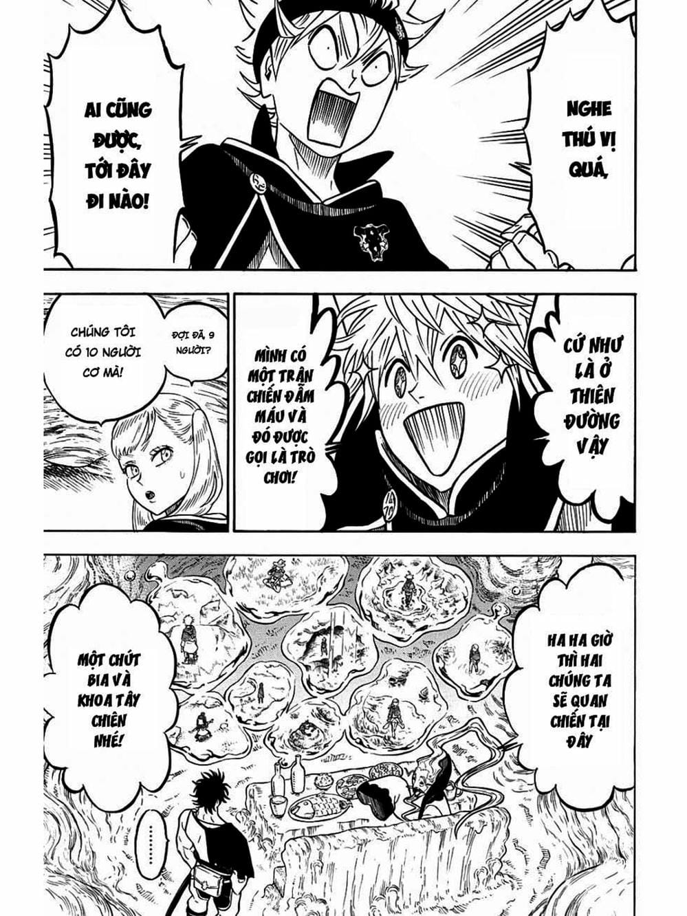 Truyện Tranh Pháp Sư Không Phép Thuật - Black Clover trang 5