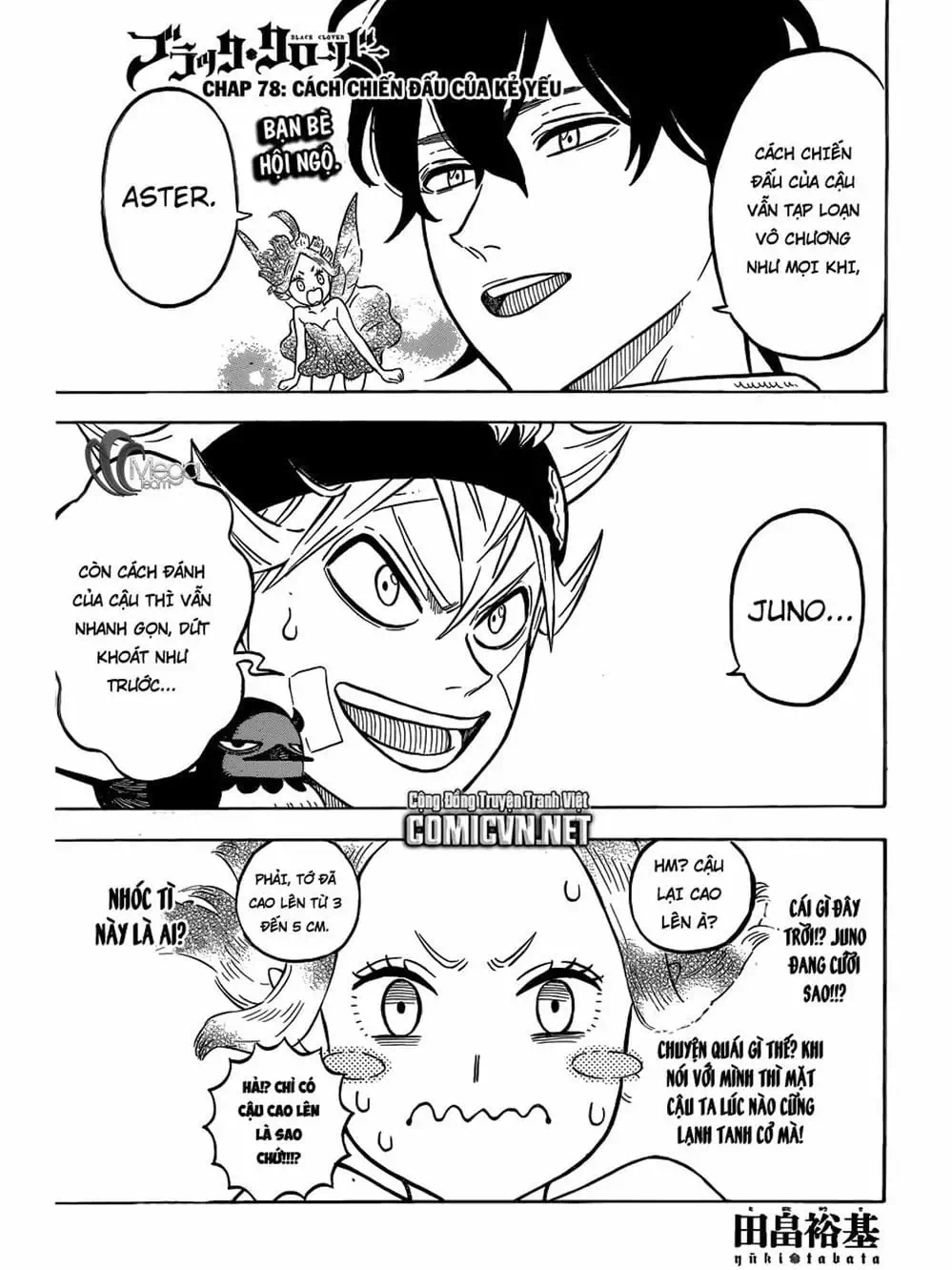 Truyện Tranh Pháp Sư Không Phép Thuật - Black Clover trang 5