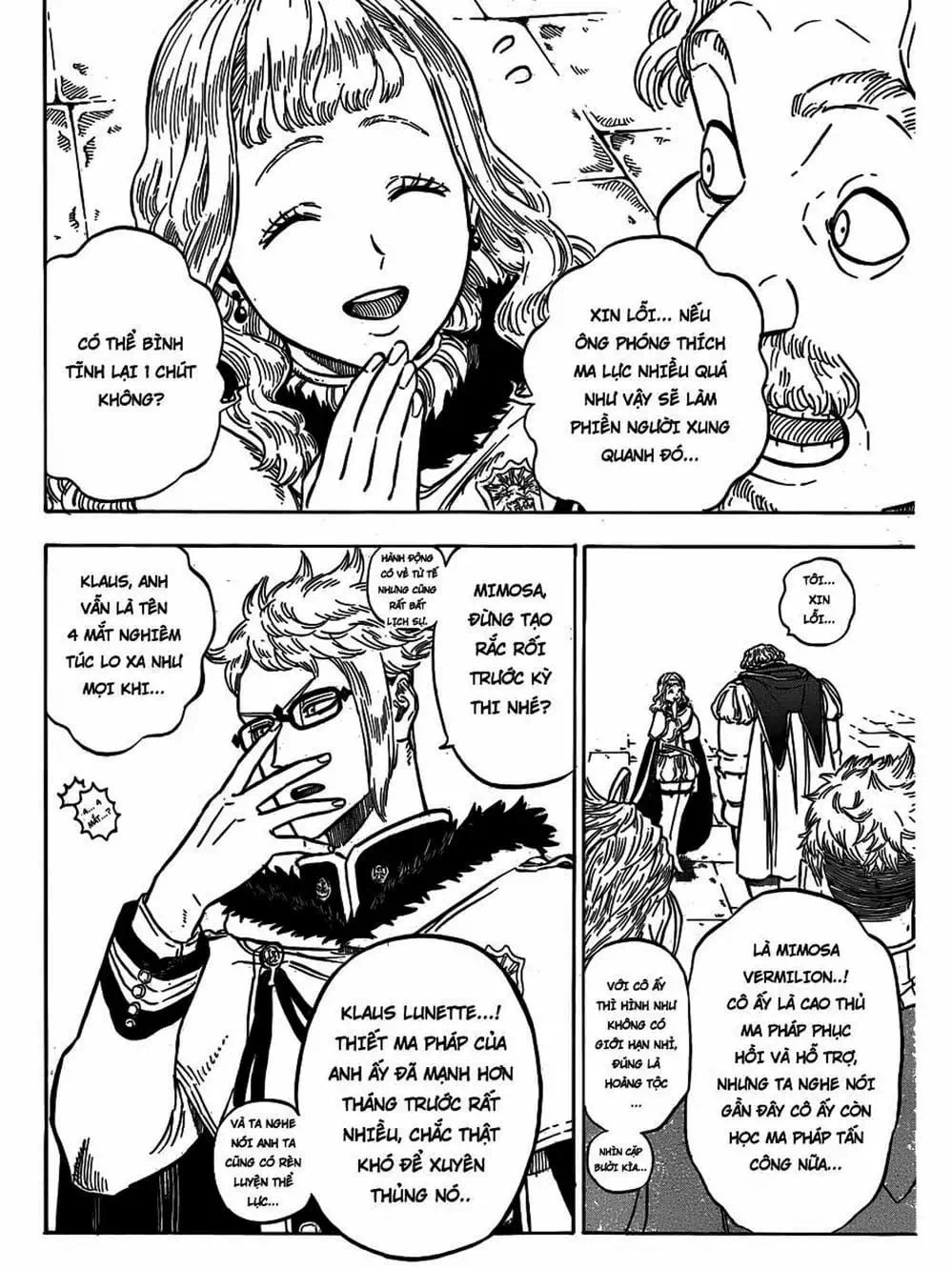 Truyện Tranh Pháp Sư Không Phép Thuật - Black Clover trang 5