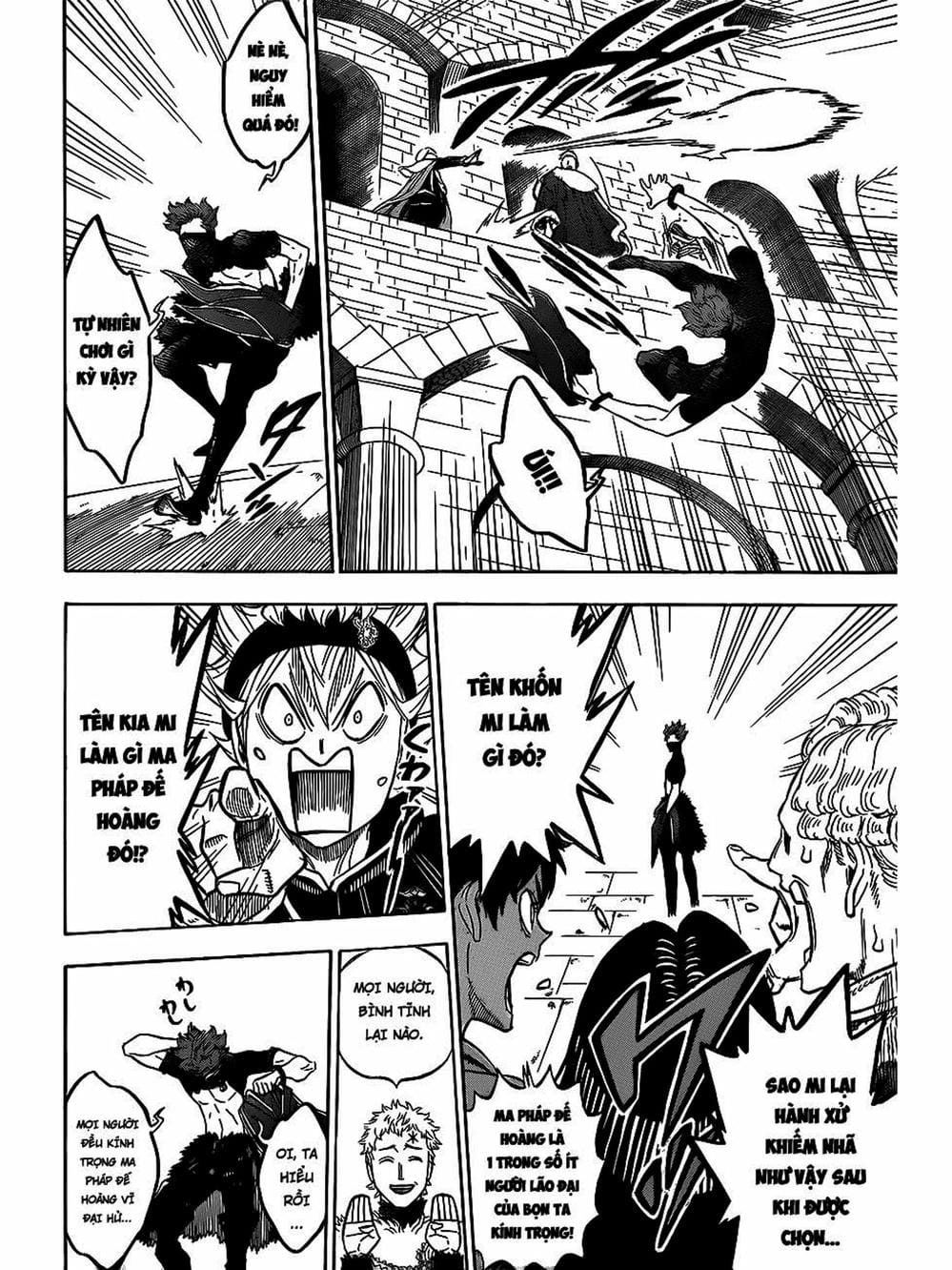 Truyện Tranh Pháp Sư Không Phép Thuật - Black Clover trang 5