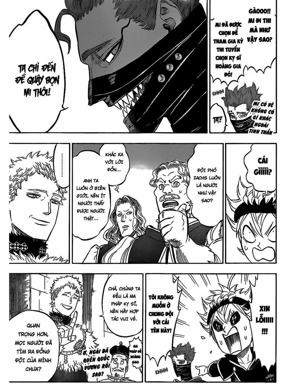 Truyện Tranh Pháp Sư Không Phép Thuật - Black Clover trang 5