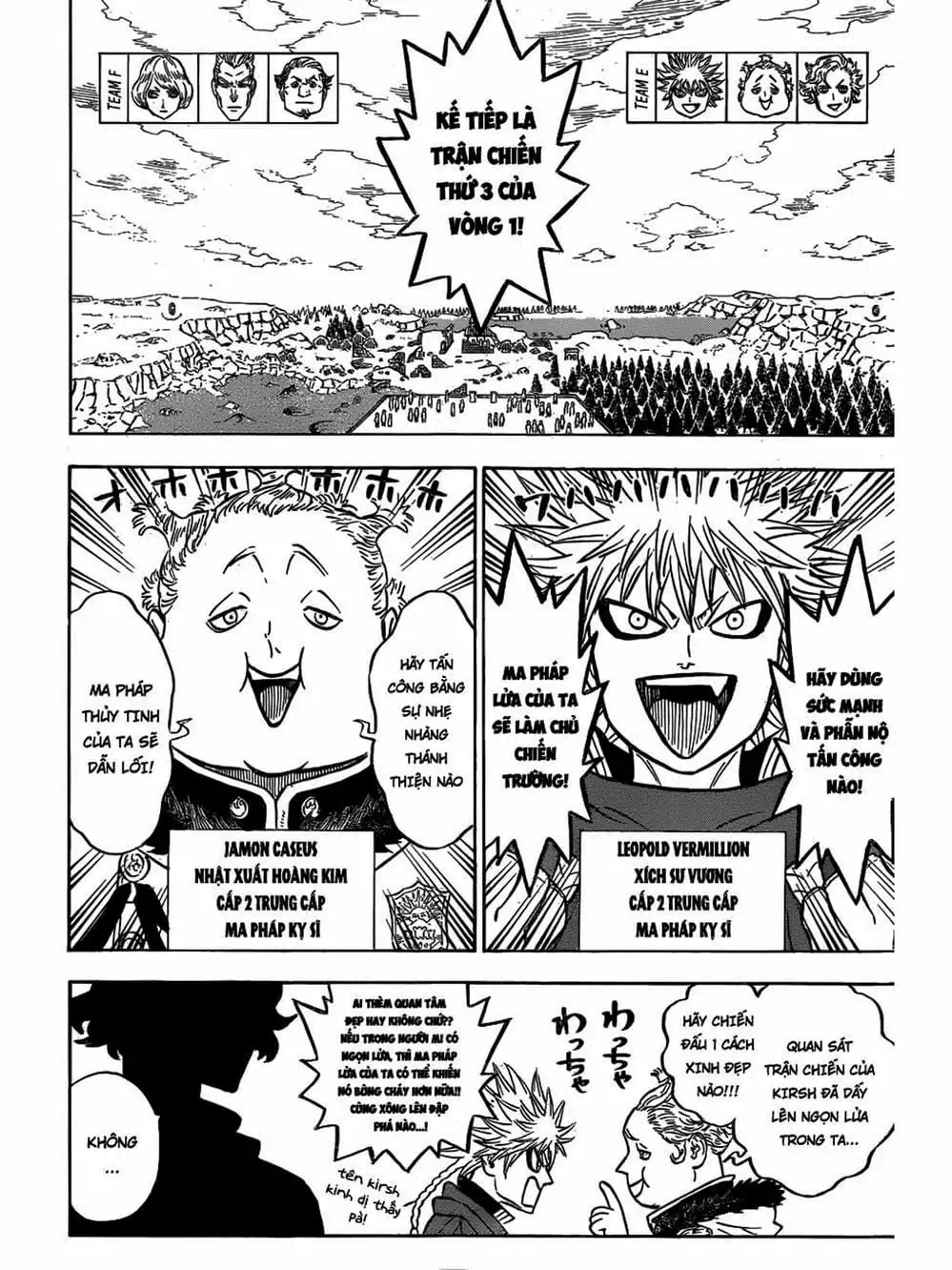 Truyện Tranh Pháp Sư Không Phép Thuật - Black Clover trang 5