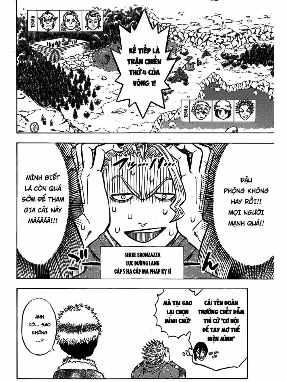 Truyện Tranh Pháp Sư Không Phép Thuật - Black Clover trang 5