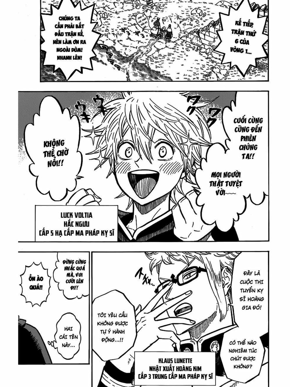 Truyện Tranh Pháp Sư Không Phép Thuật - Black Clover trang 5