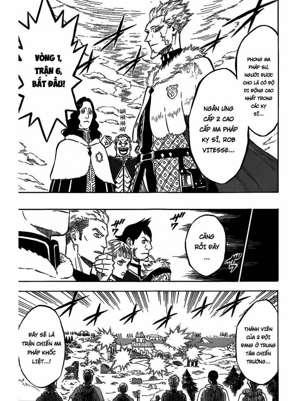 Truyện Tranh Pháp Sư Không Phép Thuật - Black Clover trang 5