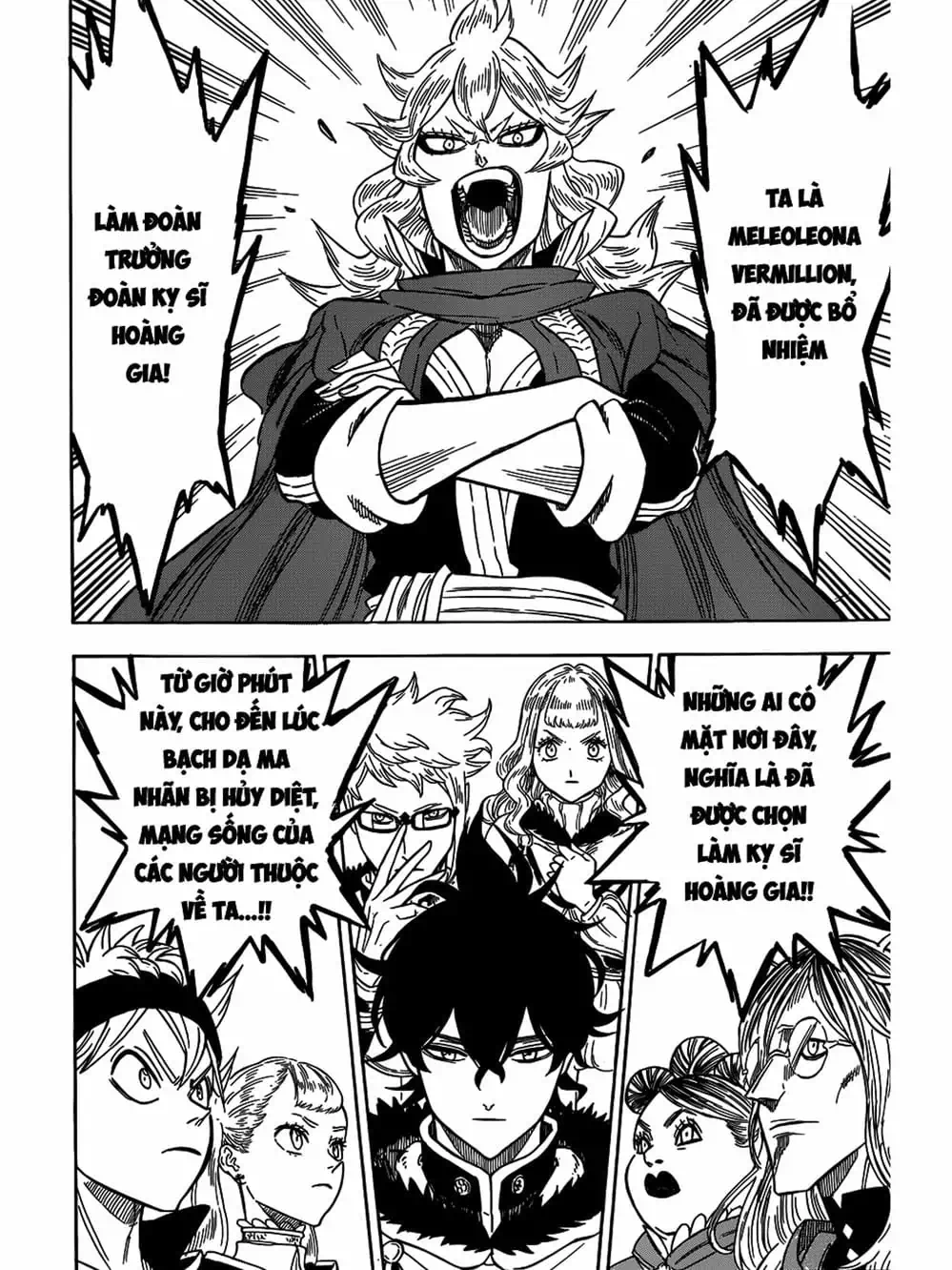 Truyện Tranh Pháp Sư Không Phép Thuật - Black Clover trang 5