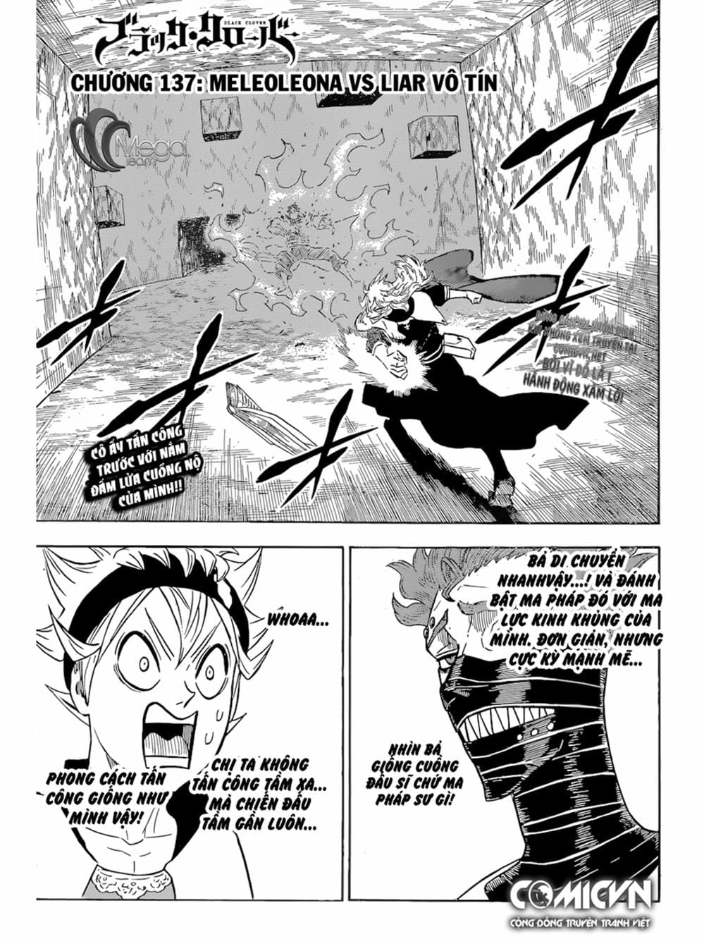 Truyện Tranh Pháp Sư Không Phép Thuật - Black Clover trang 5