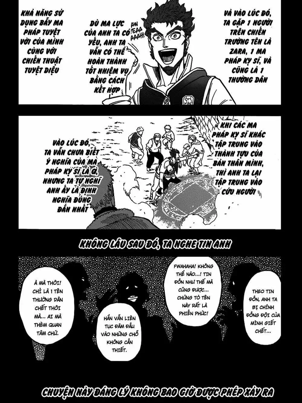 Truyện Tranh Pháp Sư Không Phép Thuật - Black Clover trang 5