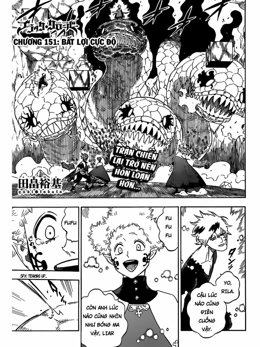 Truyện Tranh Pháp Sư Không Phép Thuật - Black Clover trang 5