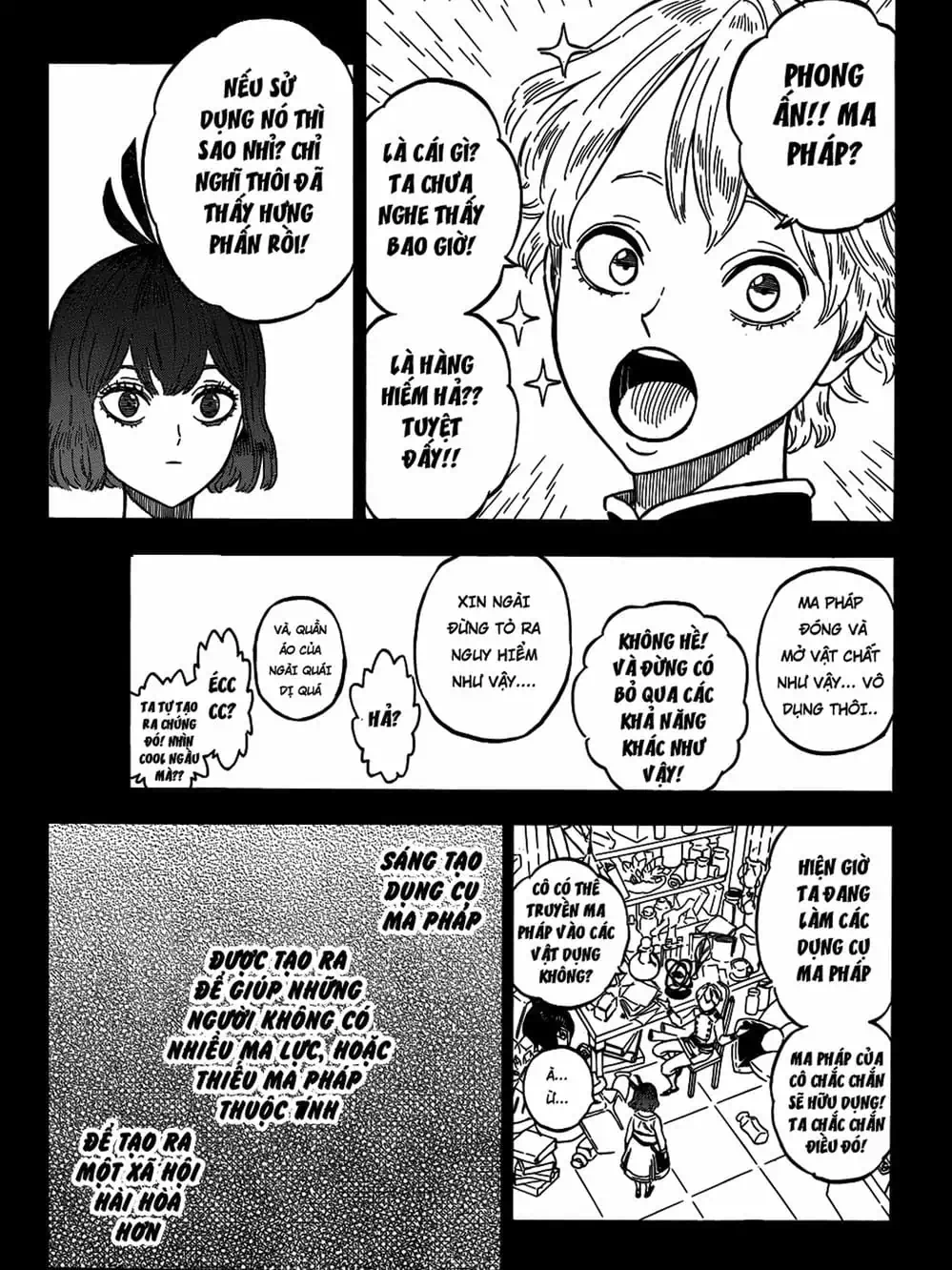 Truyện Tranh Pháp Sư Không Phép Thuật - Black Clover trang 5